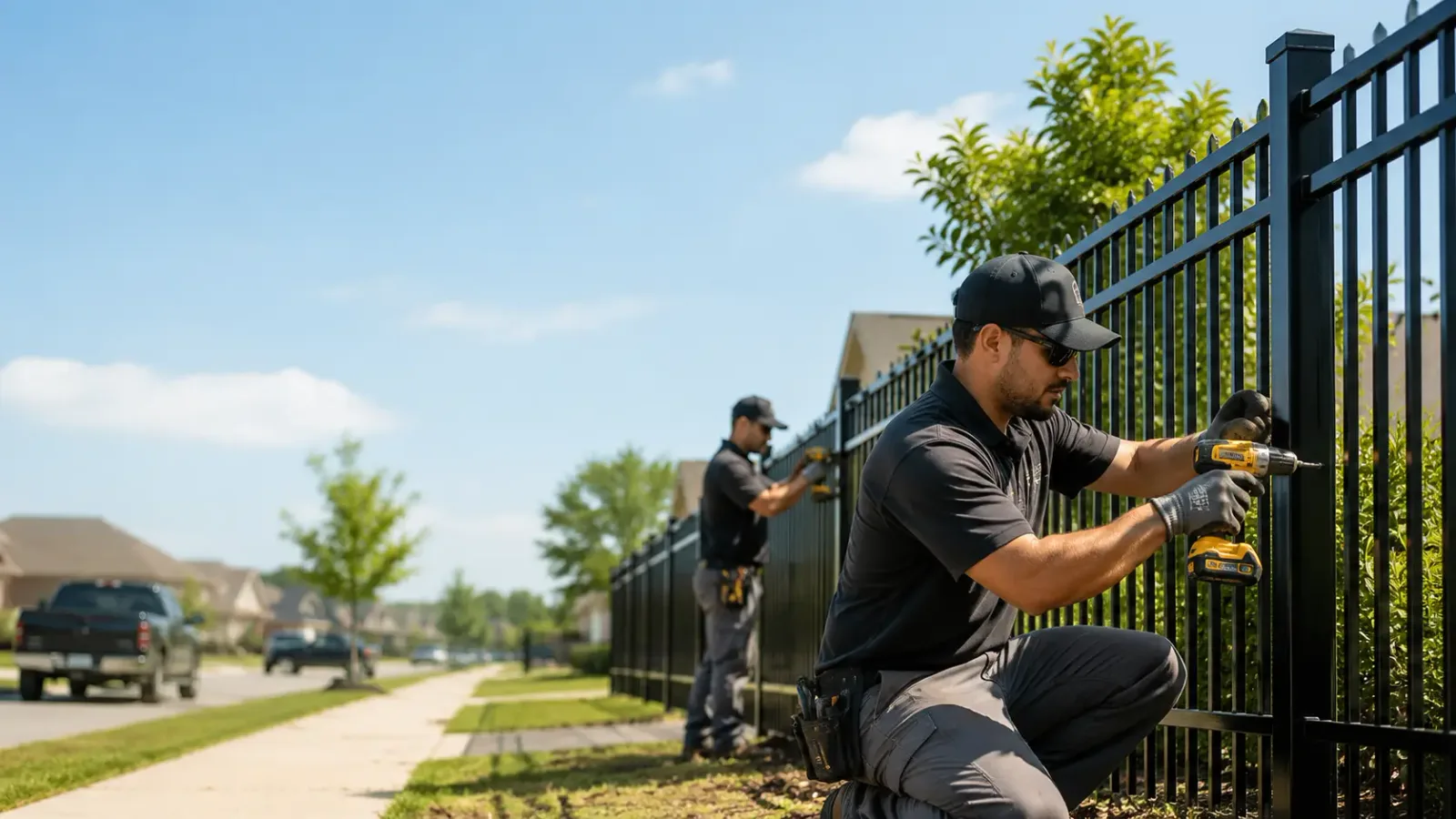 Metal Fence Installation in Quincy, OH